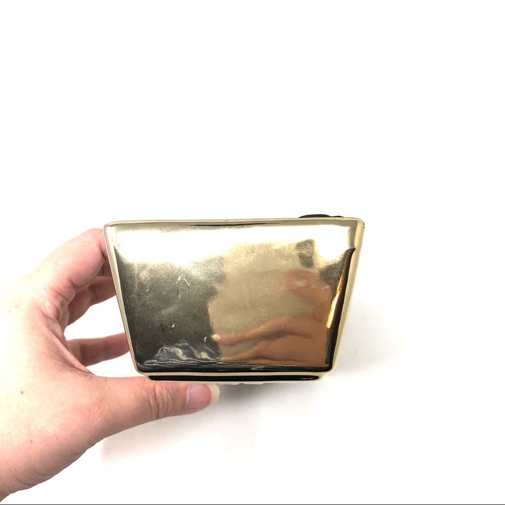Gold Bullion Bar Brick Coin Money Piggy Bank - Picture 7 of 8